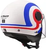 Jet Helma LS2 OF558 SPHERE LUX II Urby White Matt Blue Red Náhled obrázku produktu 6