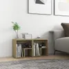 vidaXL Noční stolky 2 ks dub Sonoma 40x30x40 cm výrobek z Náhled obrázku produktu 2
