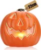 com-four® XL pompoen met LED-verlichting en timerfunctie (6 Productafbeelding-voorbeeld 1