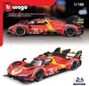 Bburago Ferrari 499p Lmh #51 1:18 Auto    One Size Produktbild-Vorschau 12