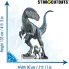 Jurassic World - Mother Blue Raptor - Pappaufsteller Standy Produktbild-Vorschau 3