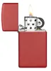 Zapalovač ZIPPO RED MATTE SLIM 1633-079950 Náhled obrázku produktu 3