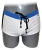 Extravagante Herren Badehose in Weiß, Größe L mit Produktbild-Vorschau 2