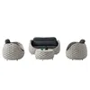 set di 4 mobili da giardino in polyrattan - 2 sedie Anteprima dell’immagine prodotto 11