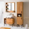 home24 Massiver Waschbeckenunterschrank - Akazie Massiv Produktbild-Vorschau 3