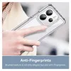 A hand holding a clear phone case over a phone. Anteprima dell’immagine prodotto