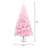 Albero di Natale artificiale rosa in diverse misure-150 cm Anteprima dell’immagine prodotto 1