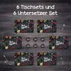Tischset 6x45x30 cm + 6x10fi cm Platzset Tischmatte Produktbild-Vorschau 4