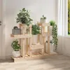 vidaXL Stojak na rośliny 104,5x25x77,5 cm lite drewno Podgląd zdjęcia produktu 3