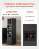 A marketing image showing a speaker and instructions on how to connect it. Produktbild-Vorschau