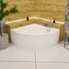 ECOLAM Badewanne Eckwanne Eckbadewanne Acrylwanne SELMA 140 Produktbild-Vorschau 15