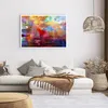 Poster - Poster ohne Rahmen - Abstraktion modern - 100x70 Produktbild-Vorschau 6