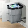 VEVOR pattumiera estraibile da 35 Qt per armadi da cucina, Anteprima dell’immagine prodotto 9