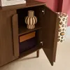 sweeek - Vintage-Sideboard im Holzlook mit 4 Türen, 160 cm Produktbild-Vorschau 5