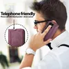 A man is using a phone with a flip case, demonstrating its telephone-friendly feature. Anteprima dell’immagine prodotto