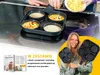 Endusor patelnia do jajek sadzonych do wszystkich rodzajów kuchenek, patelnia do smażenia jajek Podgląd zdjęcia produktu
