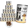 Hundefutter nass - Fleischstücke mitgeflügel - 9,96kg - Produktbild-Vorschau 1