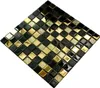 Mosaico in vetro oro e nero "Black Diam", piastrella Anteprima dell’immagine prodotto 1