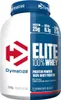 A product shot of a Dymatize Elite 100% Whey protein powder container. Produktbild-Vorschau