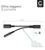 CELLONIC Adattatore da USB C a Jack per cuffie e ricarica, Anteprima dell’immagine prodotto 4