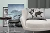 MuchoWow® Zierkissen Sofakissen Wohnzimmer Dekokissen 60x40 Produktbild-Vorschau 4
