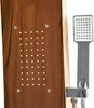 Sprchový panel, baterie, dešťová sprcha, hydromasáž, růžové Náhled obrázku produktu 6
