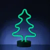 LED NEON Figur TANNENBAUM - Neonlicht - H: 27cm - Batterie Produktbild-Vorschau 3