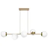 MasterLED Pendelleuchte Bali-12 6xE27 Glaskugel 90 cm Produktbild-Vorschau 1