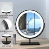 Schminkspiegel Weiß LED mit 3 Lichtfarben 360°drehbar Produktbild-Vorschau 6