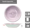 Pastello set di 6 piatti fondi colorati 450ml piatti Anteprima dell’immagine prodotto 6