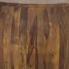 A close-up view of the wooden surface of a table, showing the grain and texture of the wood. Podgląd zdjęcia produktu