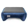 Premium Hundebett Velvet Blau S – 63x55x19 cm | Weiches Produktbild-Vorschau 5