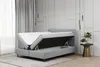 Boxspringbett Schlafzimmerbett OMERO 140x200cm Stoff Grau Produktbild-Vorschau 2