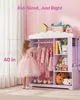 VEVOR detský šatník 91x30x103 cm, detská skriňa so Náhľad obrázku produktu 4