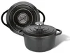 Küchenprofi Provence, Schwarz, Eisenguss, 240 mm, 240 mm Produktbild-Vorschau 3