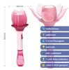 Seifenblasen Lotusblume pink 10x33cm Kunststoff 115ml Produktbild-Vorschau 2