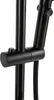 A close-up view of a black shower system component, showing a hose and adjustment knobs. Náhled obrázku produktu