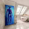 Wallario selbstklebende Duschrückwand 90 x 190 cm mit Motiv Produktbild-Vorschau 5