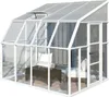 Serre plastique adossée Rion Sun Room 44 blanche Voir les images du produit 1