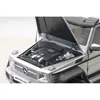Mercedes G 63 AMG 6x6 2013 silber Modellauto 1:18 Autoart Produktbild-Vorschau 9
