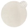 Teppich Wohnzimmer Hochflor Weich Uni Skandinavisch Boho Produktbild-Vorschau 6