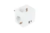 Steckdosenwürfel 3-fach, 2x USB, Steckdosenleiste Produktbild-Vorschau 2