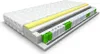 A cross-section of a mattress showing its internal layers. Produktbild-Vorschau