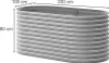 Hochbeet OK-Living  Silber 200 x 100 cm, Model 54724 Produktbild-Vorschau 3