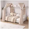 Baby-Delux Hausbett Himmel Musselin Betthimmel 2-er Set für Produktbild-Vorschau 1