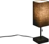 Reality Leuchten Tischleuchte Ole schwarz 35 x 10 cm Produktbild-Vorschau 4