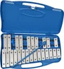 Relaxdays Glockenspiel, chromatisch, 25 Klangplatten G5–G7, Produktbild-Vorschau 1