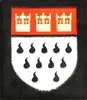 Fußmatte rutschfeste Schmutzfangmatte Kölner Wappen, 60x40 Produktbild-Vorschau 2