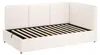 Dagbed van 90x200 cm met hydraulische opbergruimte, bekleed Productafbeelding-voorbeeld 11