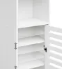 Relaxdays Badezimmerschrank mit Tür, HBT: 167x30x40 cm, 6 Produktbild-Vorschau 5